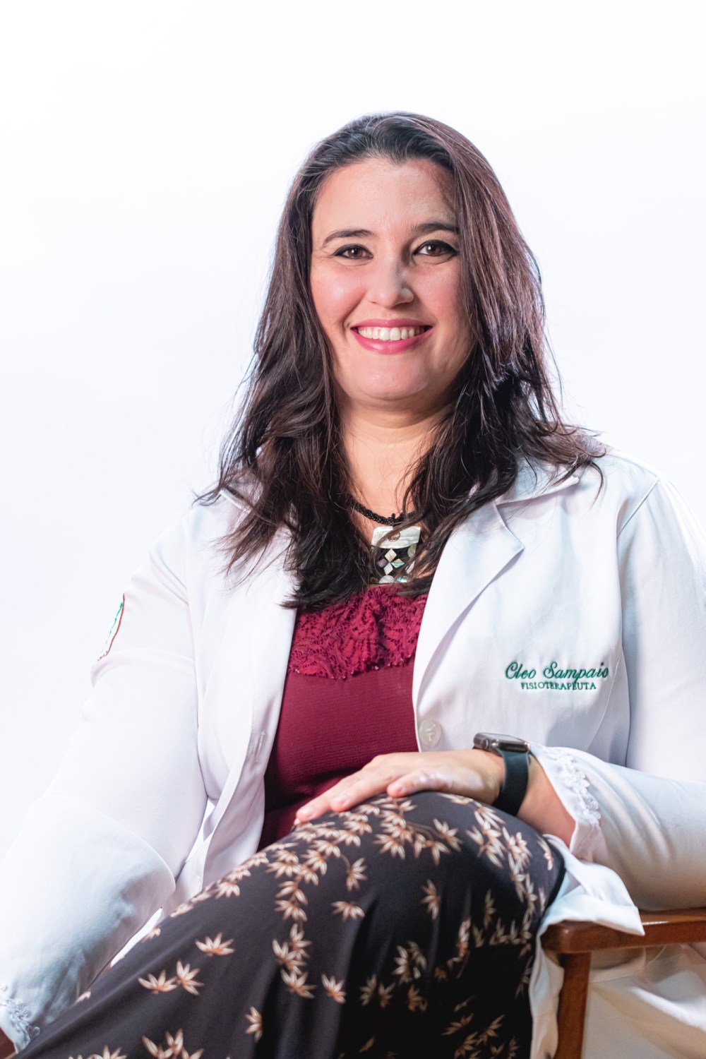 Cleo Sampaio, fisioterapeuta e osteopata pediátrica